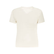 Beige Cotton Tops & T-Shirt