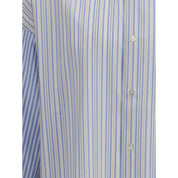 Light Blue Cotton Pattern Shirt