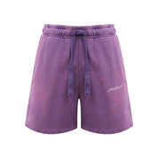 Purple Cotton Short