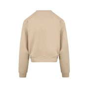Beige Polyester Sweater