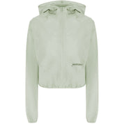 Green Nylon Jackets & Coat