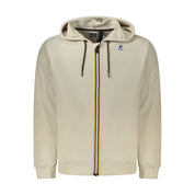 Beige Cotton Men Sweater