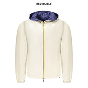 Beige Nylon Men Jacket