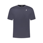 Blue Cotton Men T-Shirt