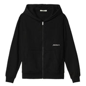 Black Cotton Sweater