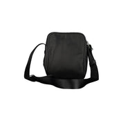 Black Polyester Shoulder Bag