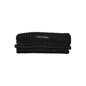 Black Cotton Scarf