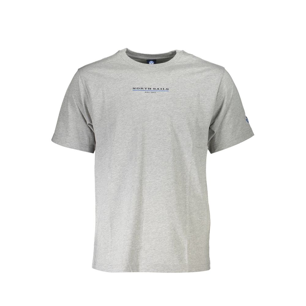 Grey Organic Cotton Men T-Shirt