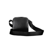 Black Polyester Shoulder Bag
