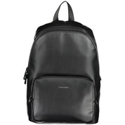 Black Polyester Backpack