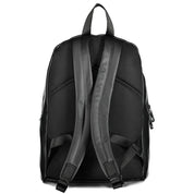 Black Polyester Backpack
