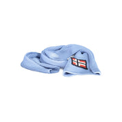Blue Marabou Scarf