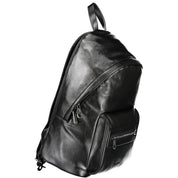 Black Polyester Backpack