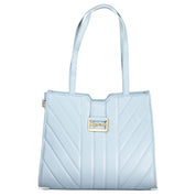 Blue Polyethylene Handbag