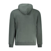 Green Cotton Men Sweater