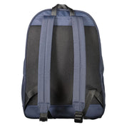 Blue Polyester Backpack