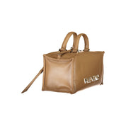 Beige Polyethylene Handbag