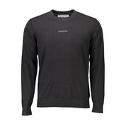 Black Cotton Sweater