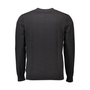 Black Cotton Sweater