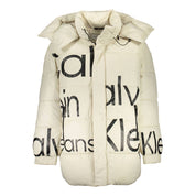 Beige Polyester Jacket