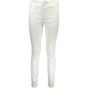 White Cotton Jeans & Pant