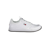 White Polyester Sneaker
