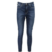 Blue Cotton Jeans & Pant
