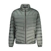 Green Polyamide Men Jacket