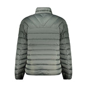 Green Polyamide Men Jacket
