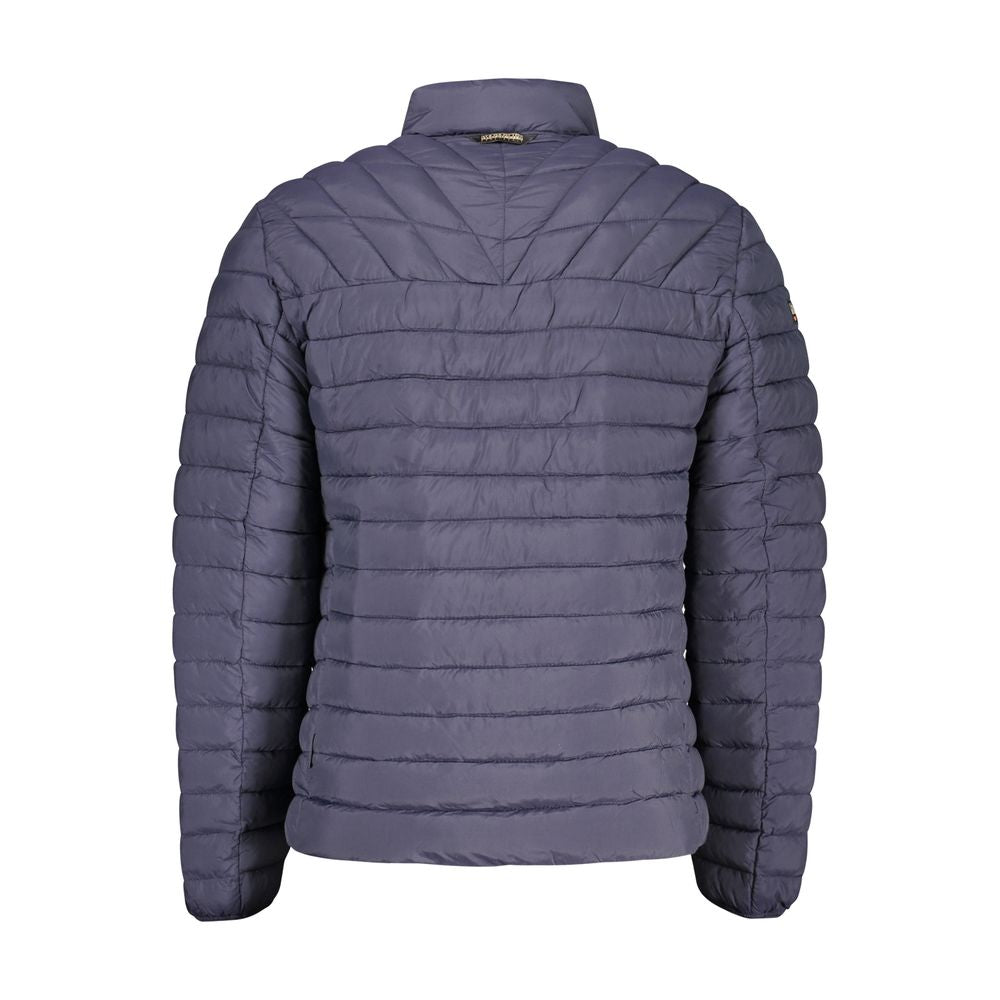 Blu Poliammide Men Jacket