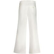 White Cotton Jeans & Pant