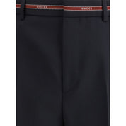 Selvedge detail Wool Pants