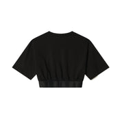 Black Cotton Tops & T-Shirt