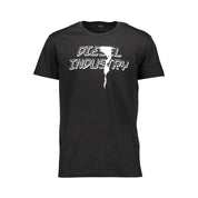 Black Cotton T-Shirt