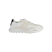 White Polyester Sneaker