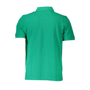Green Cotton Polo Shirt