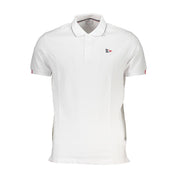 White Cotton Polo Shirt