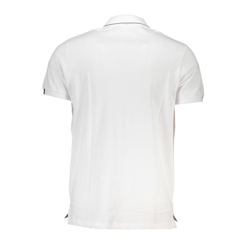 White Cotton Polo Shirt