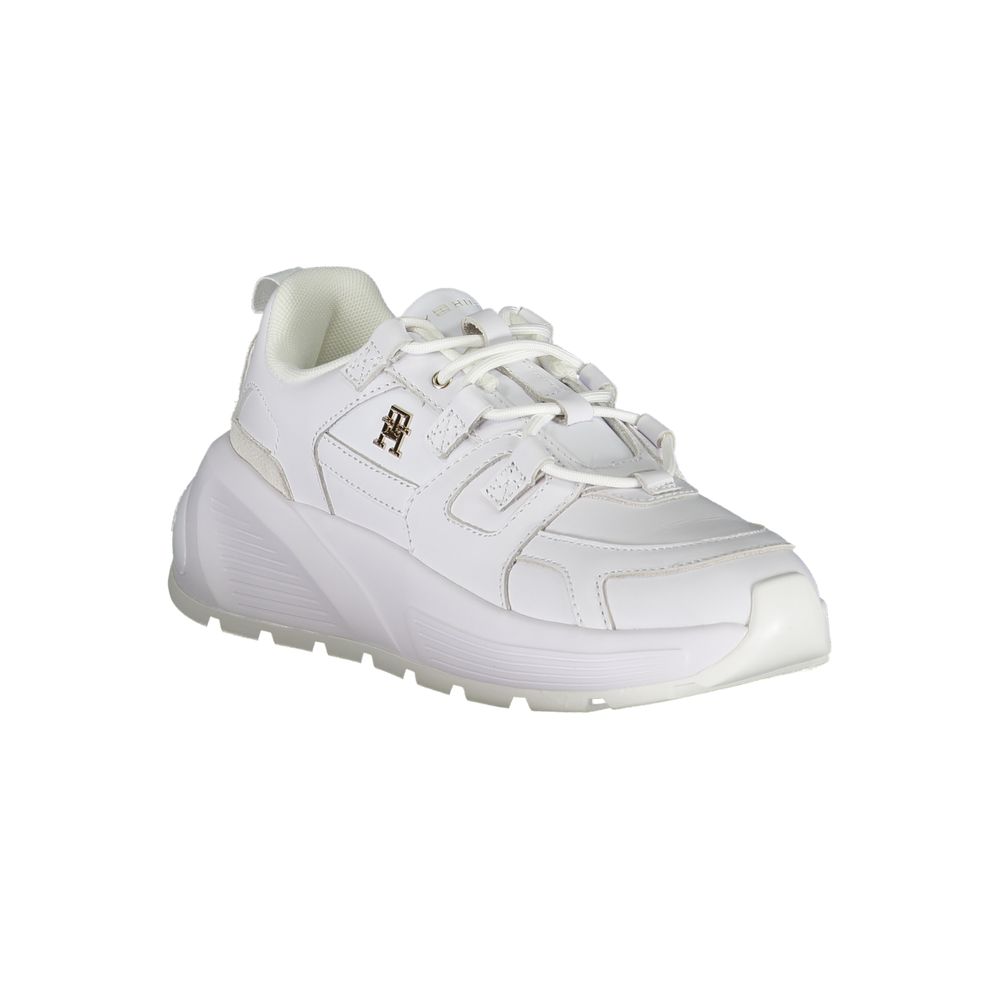 Bianco Poliuretano Donna Sneaker