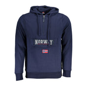 Blue Cotton Sweatshirt