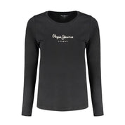Black Cotton Tops & T-Shirt