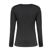 Black Cotton Tops & T-Shirt