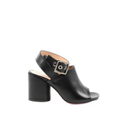 Black Leather Sandal