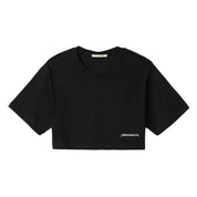 Black Cotton Tops & T-Shirt