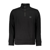 Black Cotton Sweater