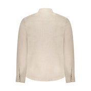 Beige Linen Shirt