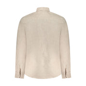 Beige Linen Shirt