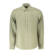 Green Linen Shirt