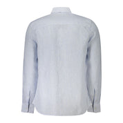 Azzurro Linen Men Shirt