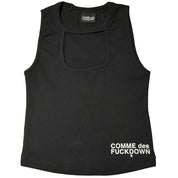 Black Cotton Tops & T-Shirt